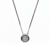 Collana Salvini Donna Daphne in Oro bianco Diamante 0.07 Ct 20077052 - 20077052